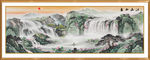 国画山水画