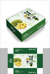 简约菠萝蜜包装箱包装礼盒设计