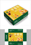 水蜜桃黄桃包装箱包装礼盒设计P