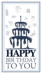 生日快乐  海报 周岁生日快乐