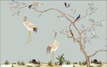 花鸟仙鹤