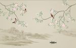 花鸟山水