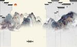马头墙山水