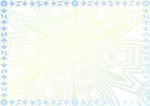 蓝海水 加盟证书纹