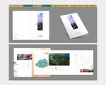 风情商业古镇房地产VI画册折页