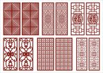 中式屏风