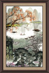 玄关山水画
