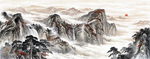 山水画 水墨画 国画 丹青