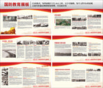 国防军事教育基地文化内容展板