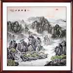 国画山水画