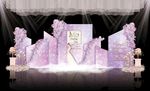 紫色系婚礼