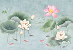 中式荷花