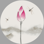 新中式装饰画简约禅意无框画