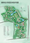 湖南科技大学校园总体平面图
