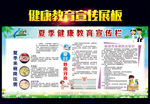 夏季健康教育宣传栏