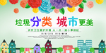 垃圾分类海报 城市卫生