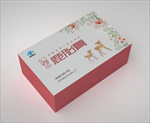 鹿胎膏礼盒 平面展开图