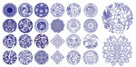 矢量中式传统图案