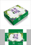 生态葡萄包装箱包装礼盒设计
