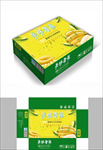有机香蕉包装箱包装礼盒设计