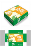精品香蕉包装箱包装礼盒设计