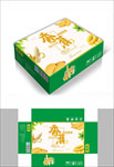 精品软糯香蕉包装箱包装礼盒设计