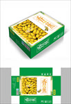 香蕉包装箱包装礼盒设计
