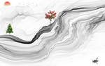 奢华中式高清画 TIF分层