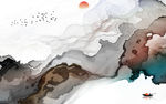 简约中国风高清画 TIF分层