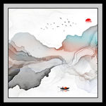 中式创意奢华壁画 TIF分层