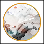 现代简约线条画 TIF分层画