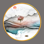 精品 线条圆形画 TIF分层