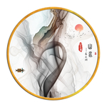 山水线条装饰挂画 TIF分层
