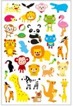 卡通动物贴纸