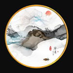 大气 创意抽象画 TIF分层