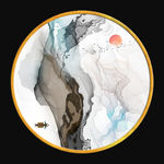精品创意抽象线条 TIF分层