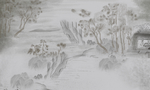 巨幅高清新中式水墨古画