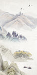 中式意境玄关画 TIF分层