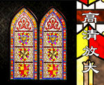 教堂彩色玻璃设计