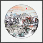 国画山水