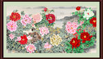 国画牡丹