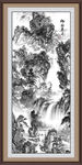 水墨山水画
