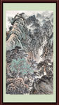 巨幅山水画