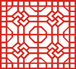 花格镂空花框