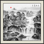 水墨画