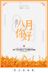 八月你好