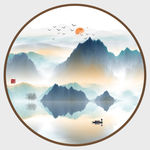 水墨山水