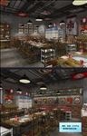 复古大气堂食档口串串店设计