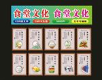 食堂文化光盘和节俭