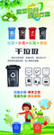 垃圾分类展架